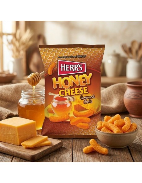 Herr's Honey Cheese Curls 28g