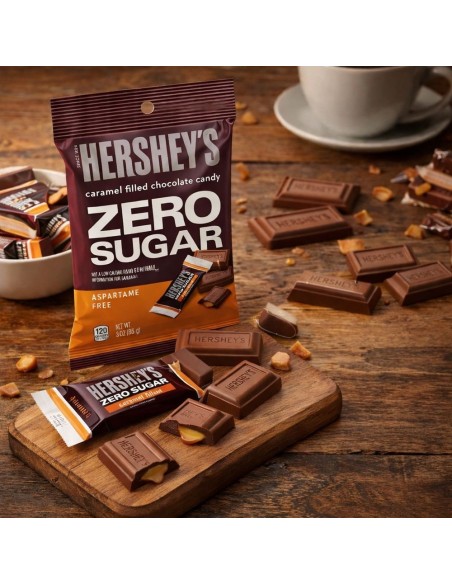 Cioccolato Hershey's con caramello senza zucchero