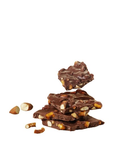 Hershey's Bark with Almonds & Salted Pretzels