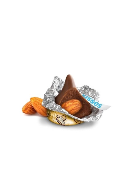 Paquete para compartir de chocolate con leche y almendras Hershey's Kisses
