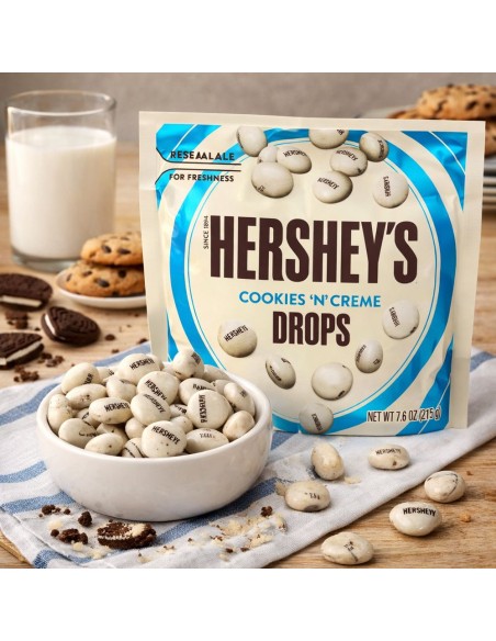 Hershey's Drops Cookies 'N' Cream 215g
