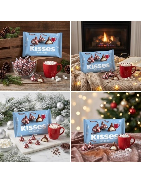 Hershey's Christmas Kisses Hot Cocoa