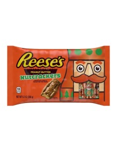 Cascanueces de mantequilla de cacahuete de Reese's – Chocolates navideños de EE. UU. | Pop's America
