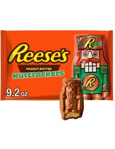Cascanueces de mantequilla de cacahuete de Reese's – Chocolates navideños de EE. UU. | Pop's America 2