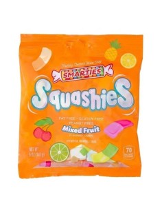 Gomitas Smarties de frutas mixtas – Gomitas de espuma de EE. UU. sin gluten, 141 g | Pop's America