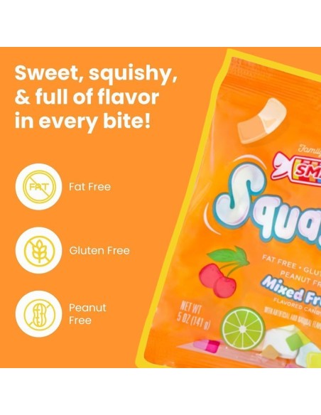 Smarties Squashies sabor a frutas mixtas