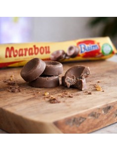 Marabou Roll Daim – Rollo sueco de chocolate con leche, caramelo y almendras (67 g) | Pop's America 2