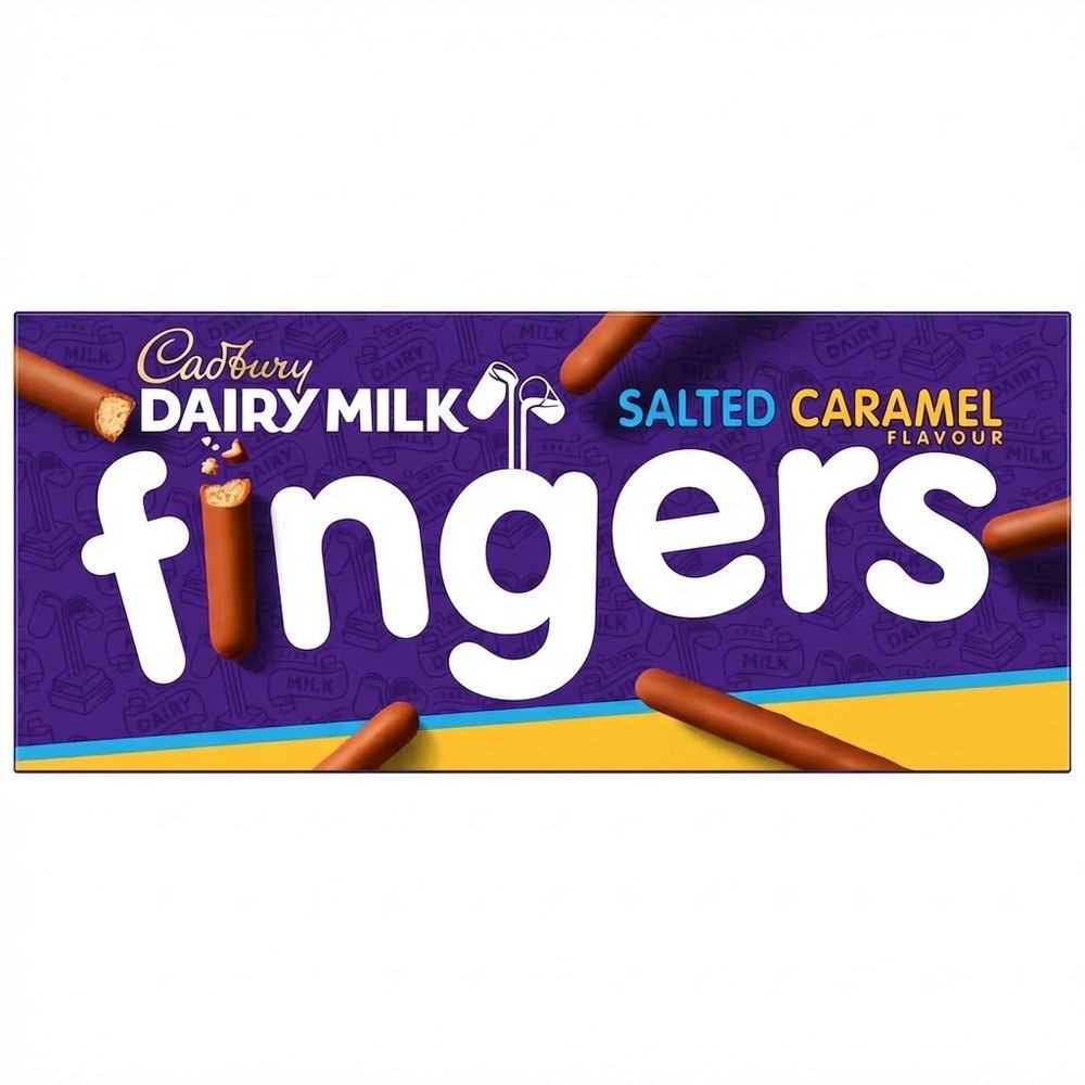 Cadbury Fingers Caramelo Salado