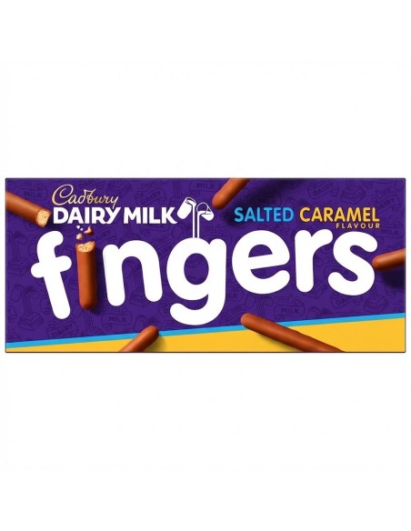Cadbury Fingers Caramelo Salado