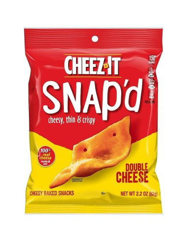 Cheez-It Snap'd Doble Queso 62g