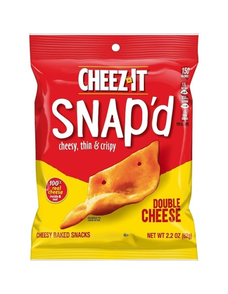 Cheez-It Snap'd Doble Queso 62g