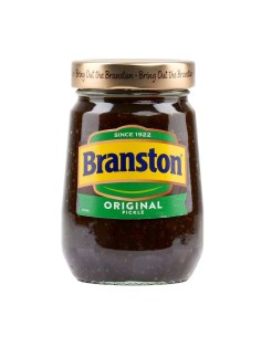Encurtido Branston Original: condimento agridulce británico para verduras | Pop's America