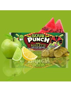 Roulette di sottaceti con cannucce di punch acido 2