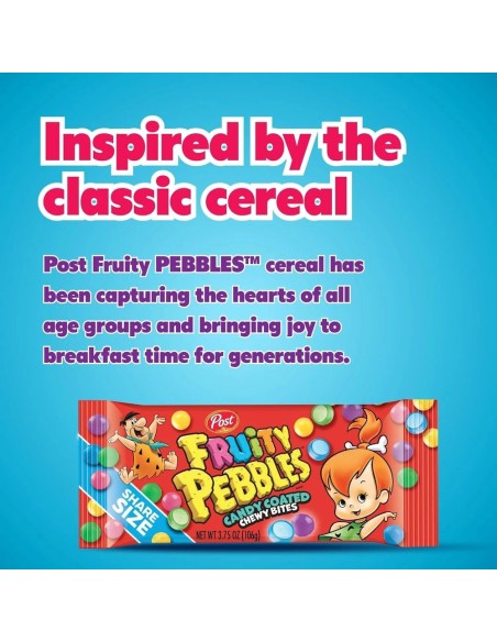 Fruity Pebbles Caramelle Gommose Rivestite di Caramelle Condividi Dimensione
