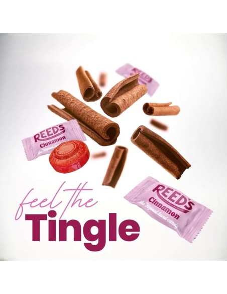 Caramelle dure alla cannella di Reed