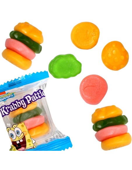 Bob Esponja Pantalones Cuadrados Cangreburgers Gomitas