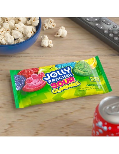 Jolly Rancher Gummies Sours King Size - Sour Candy | Pop's America