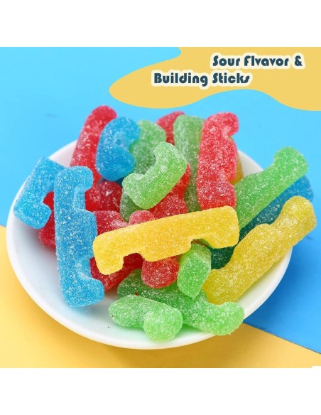Amos 4D Gummy Sour Building Blocks