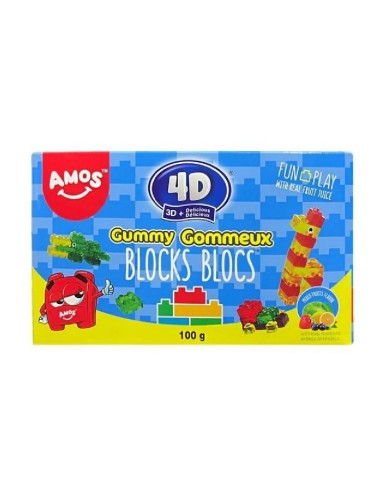 Bloques de goma Amos 4D