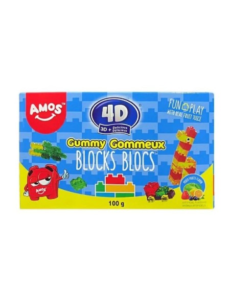 Bloques de goma Amos 4D