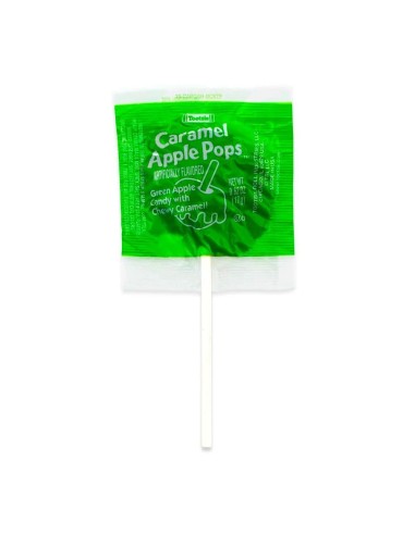 Piruleta de manzana y caramelo Tootsie