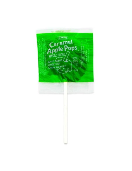 Piruleta de manzana y caramelo Tootsie