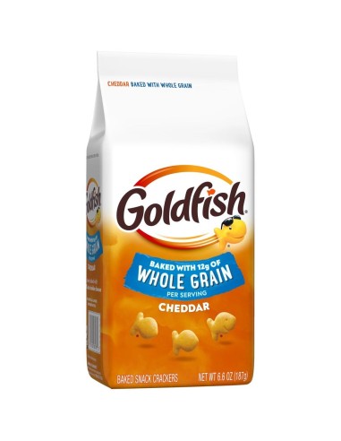 Crackers integrali al cheddar Goldfish