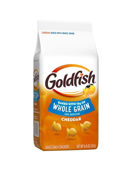 Goldfish Whole Grain Cheddar Crackers