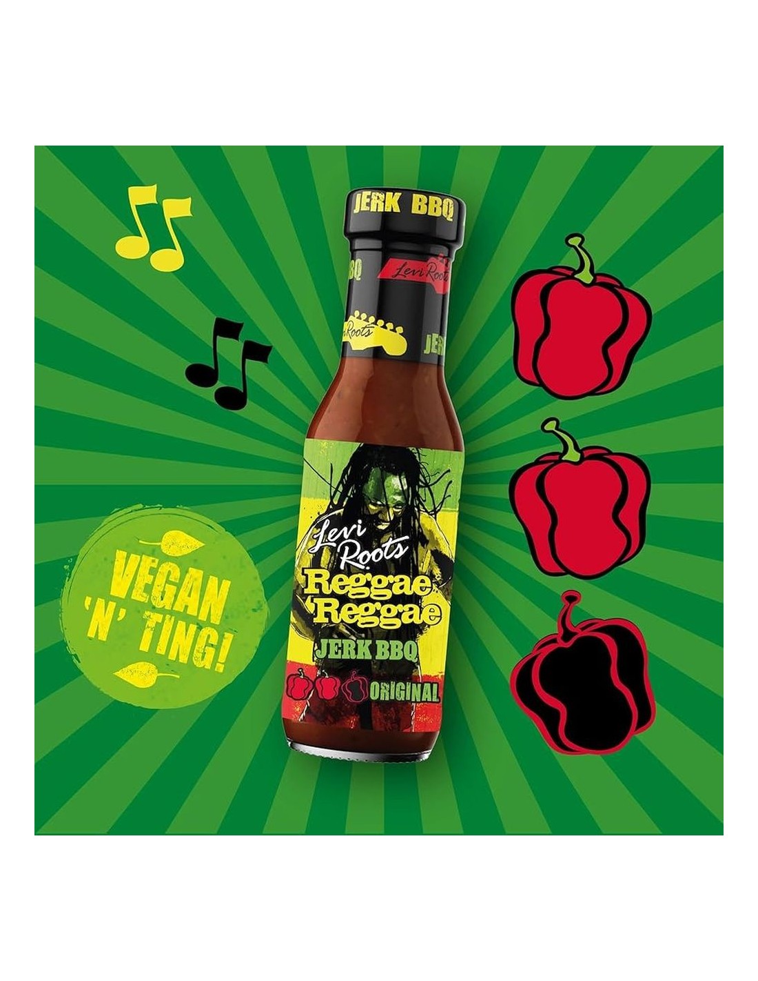 Levi Roots Reggae Reggae Jerk BBQ - Jamaican Sauce & Marinade