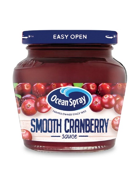 Salsa di mirtilli rossi liscia Ocean Spray