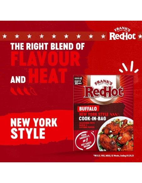 Frank's RedHot Buffalo New York Style Cook-In-Bag