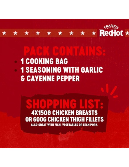 Frank's RedHot Buffalo New York Style Cook-In-Bag