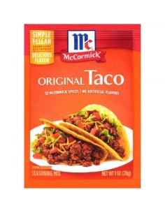 Miscela di spezie per tacos originale McCormick