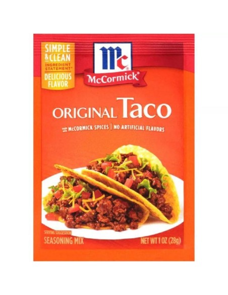 Miscela di spezie per tacos originale McCormick