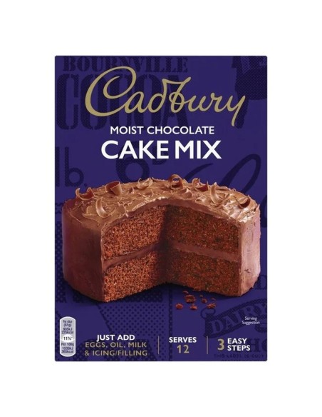 Cadbury Moist Chocolate Cake Mix