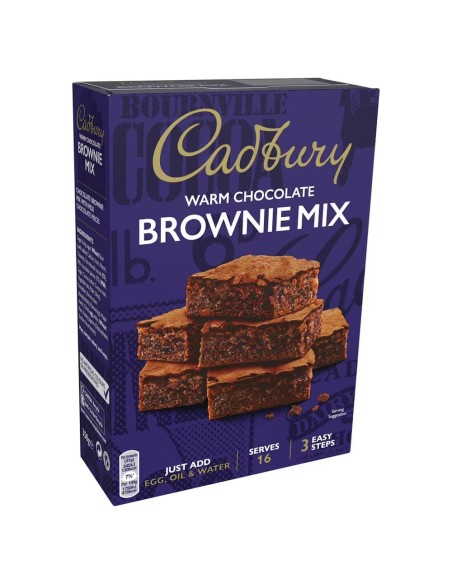 Mezcla para brownie de chocolate caliente Cadbury