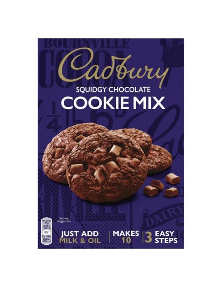 Mezcla para galletas de chocolate Cadbury Squidgy