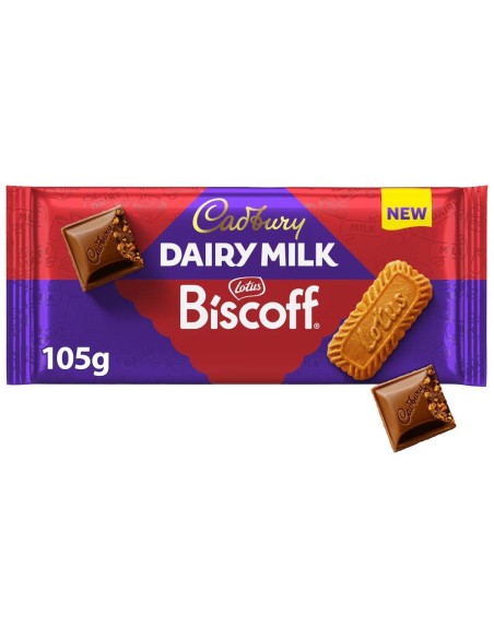 Cadbury Dairy Milk Lotus Biscoff 105 g