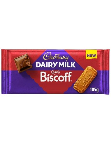 Cadbury Dairy Milk Lotus Biscoff 105 g