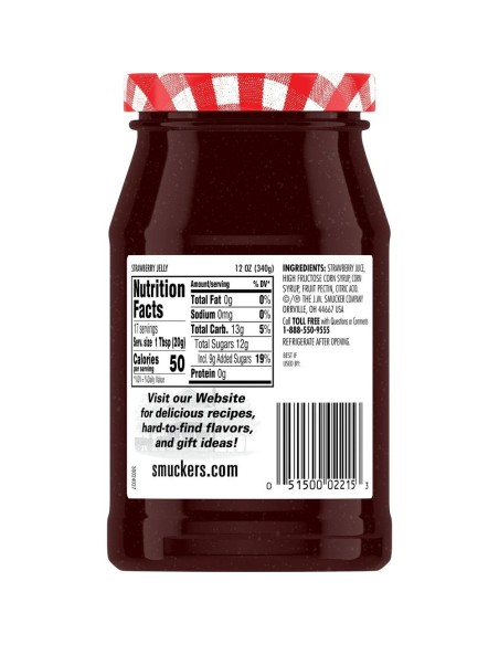 Gelatina di fragole Smucker