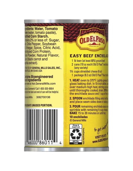 Old El Paso Red Enchilada Sauce Mild
