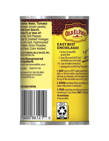 Salsa de Enchilada Roja Old El Paso Mediana