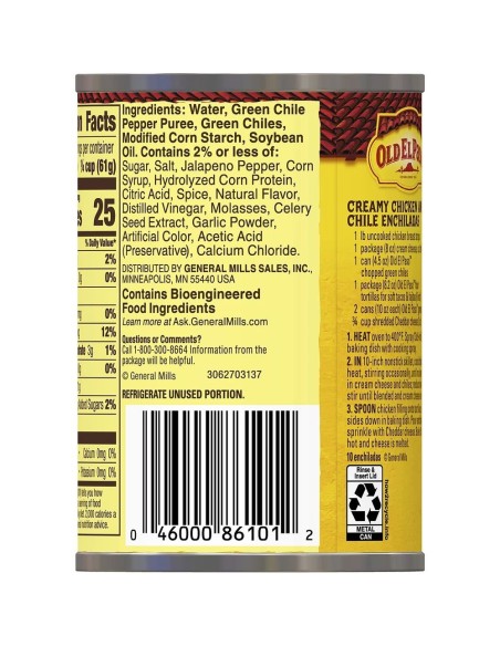 Salsa De Enchilada De Chile Verde Old El Paso Suave