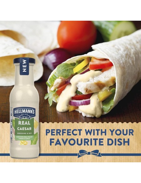 Aderezo y salsa César Real Hellmann's