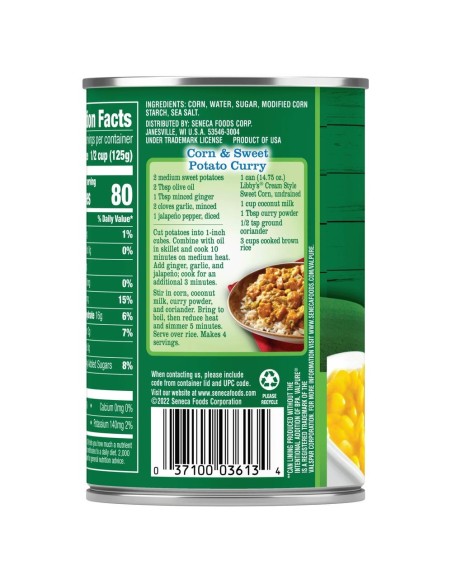 Mais dolce in stile crema di Libby