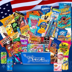 Snack américain : grand choix de produits US
