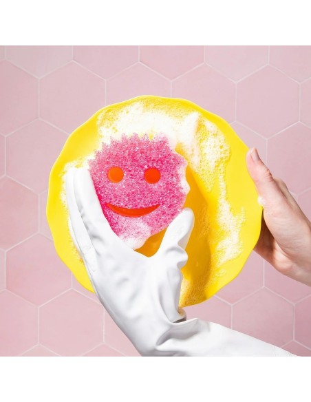 Scrub Mommy Dual-Sided Scrubber + Sponge