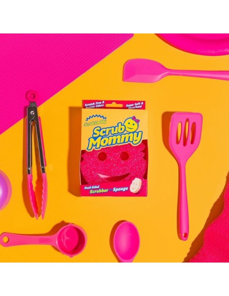 Scrub Mommy Dual-Sided Scrubber + Sponge