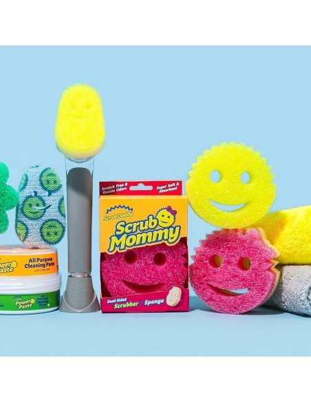 Scrub Mommy Dual-Sided Scrubber + Sponge