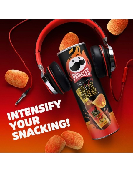 Pringles Hot Ones Rojo